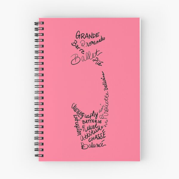Item preview, Ballet Pointe Shoe Silhouette Filled Term Words designed and sold by Tara Barnaba.