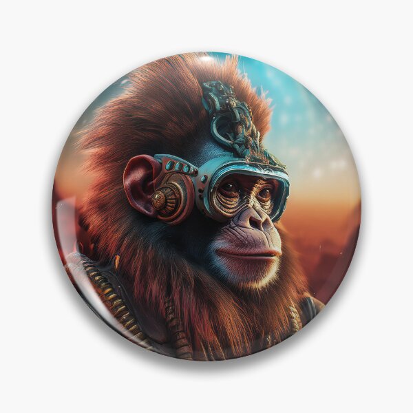 Item preview, Tribe Leader | Nature Ape | Cyberpunk Monkey Collection designed and sold by monkeybusiness.pt.