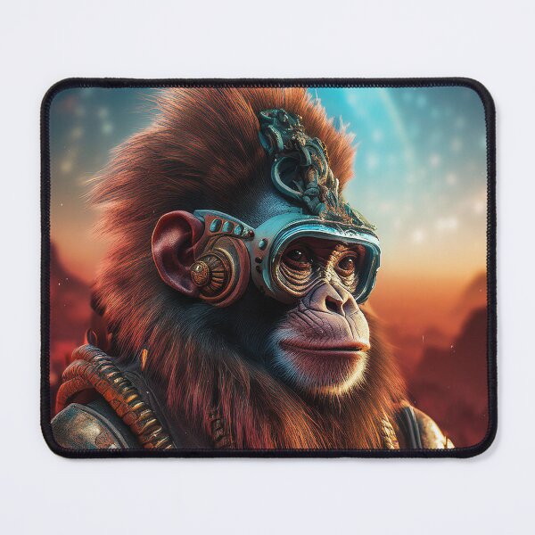 Item preview, Tribe Leader | Nature Ape | Cyberpunk Monkey Collection designed and sold by monkeybusiness.pt.