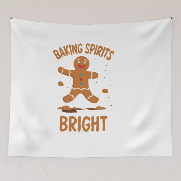 Item preview, Baking Spirits Bright designed and sold by Billium Halder.