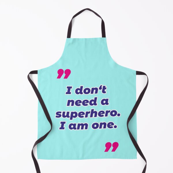 Item preview, I don't need a superhero, ironic quote designed and sold by Mauswohn.