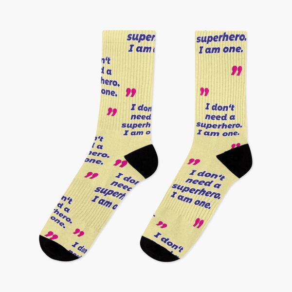 Item preview, I don't need a superhero, ironic quote designed and sold by Mauswohn.