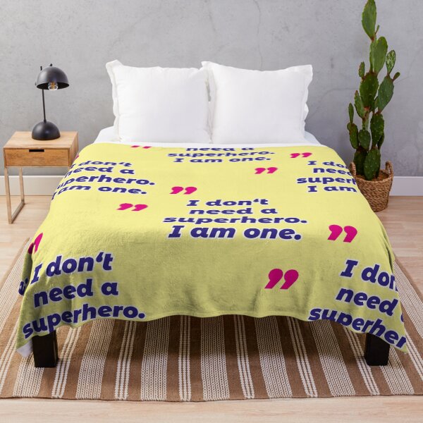 Item preview, I don't need a superhero, ironic quote designed and sold by Mauswohn.