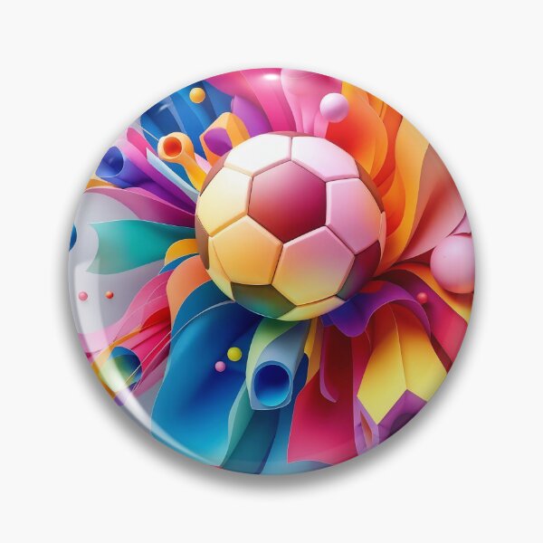 Item preview, An energetic 3D background with swirling football patterns and bold colors, perfect for sports marketing and high-impact presentations. designed and sold by AlwaysHome.