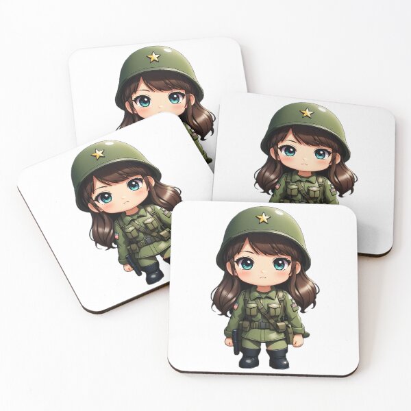Item preview, Kawaii Anime Soldier Girl designed and sold by Bunmigraphics .