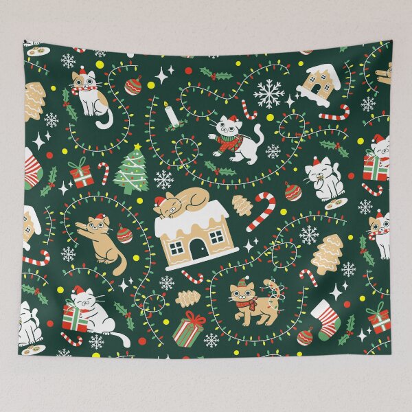 Item preview, Christmas Cats designed and sold by Wlaurence.