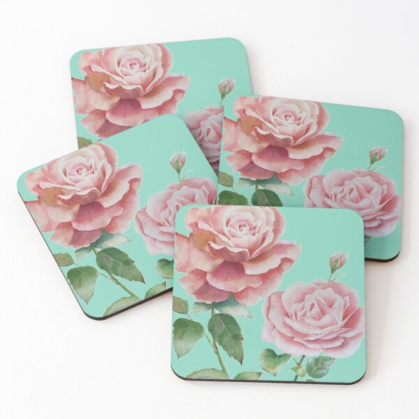 Item preview, Watercolor Roses floral painting botanical artwork designed and sold by Yarlseri.