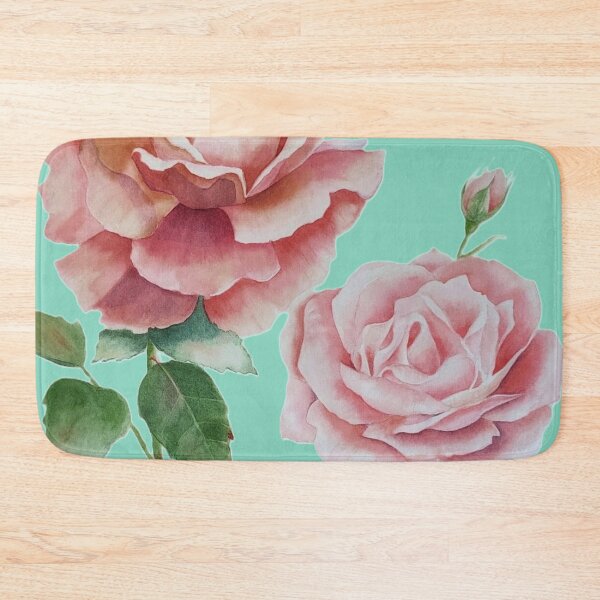 Item preview, Watercolor Roses floral painting botanical artwork designed and sold by Yarlseri.