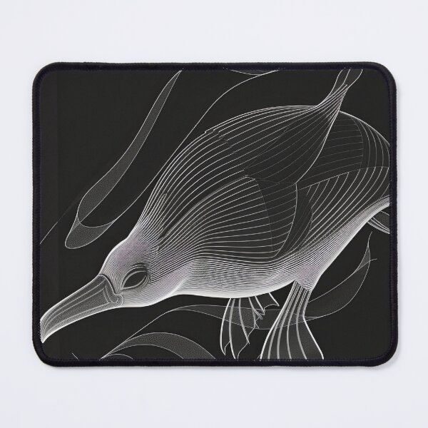 Item preview, Abstract Platypus Line Art for Contemporary Homes designed and sold by Piotrek0001.