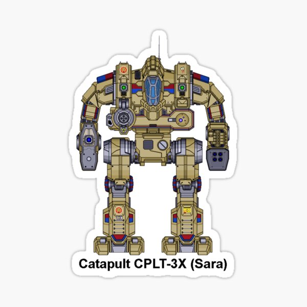 Item preview, Cataphract CTF-3X (Sara) - Inner Sphere BattleMech designed and sold by DagleysDesigns.