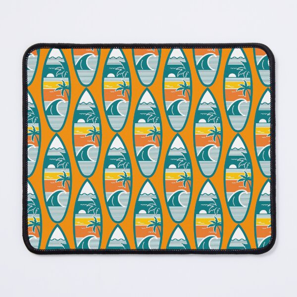 Item preview, Vintage Tropical Surfboard – Sunset and Waves Aesthetic designed and sold by Tuczykson.