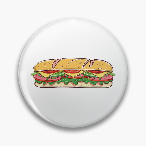 Item preview, Delicious Deli Sandwich designed and sold by Digital Art Works  Hub.