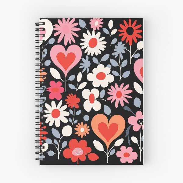 Item preview, Mary Blair Inspired Bright, Happy Flowers designed and sold by Offset Vinyl Film.
