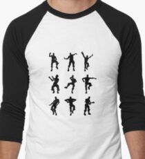 Fortnite Dances - small Men's Baseball ¾ T-Shirt