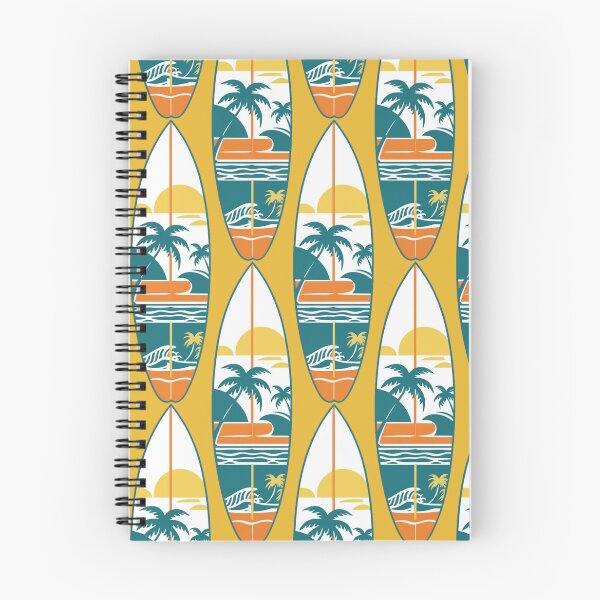 Item preview, Tropical Sunset Surfboard – Retro Beach Escape designed and sold by Tuczykson.
