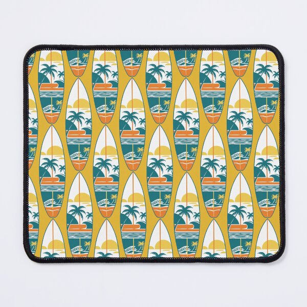 Item preview, Tropical Sunset Surfboard – Retro Beach Escape designed and sold by Tuczykson.