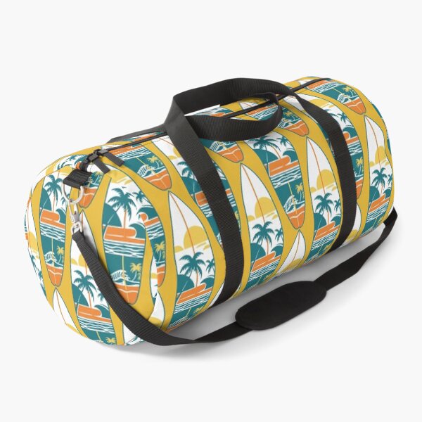 Item preview, Tropical Sunset Surfboard – Retro Beach Escape designed and sold by Tuczykson.
