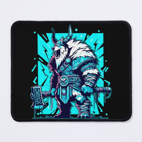 Item preview, Viking Bear Berserker Warrior Street Art designed and sold by TomFrontierArt.
