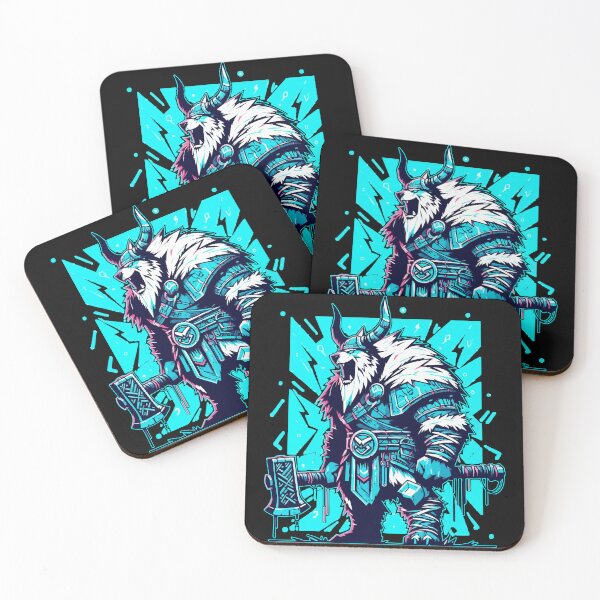Item preview, Viking Bear Berserker Warrior Street Art designed and sold by TomFrontierArt.