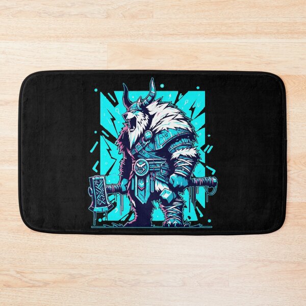 Item preview, Viking Bear Berserker Warrior Street Art designed and sold by TomFrontierArt.