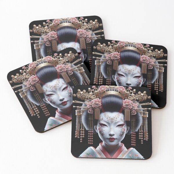 Item preview, Cyberpunk Geisha designed and sold by GalleryBrisArt.