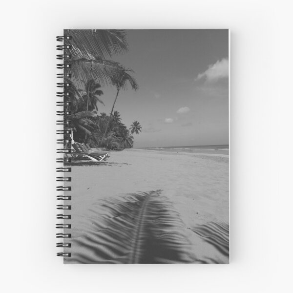Item preview, Palm trees gently sway over an empty, sandy beach designed and sold by EyezWatchin.