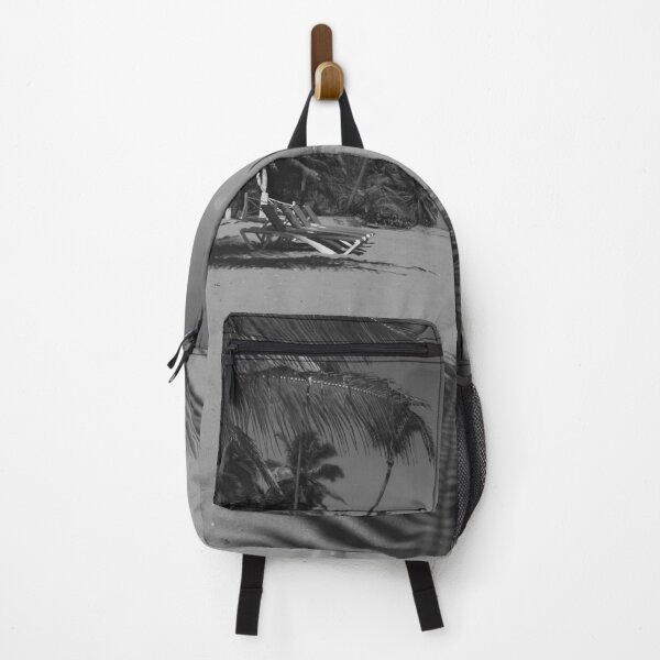 Item preview, Palm trees gently sway over an empty, sandy beach designed and sold by EyezWatchin.