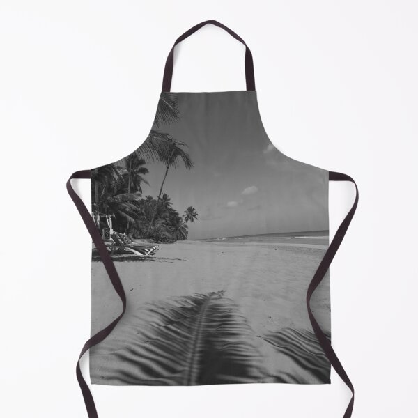 Item preview, Palm trees gently sway over an empty, sandy beach designed and sold by EyezWatchin.
