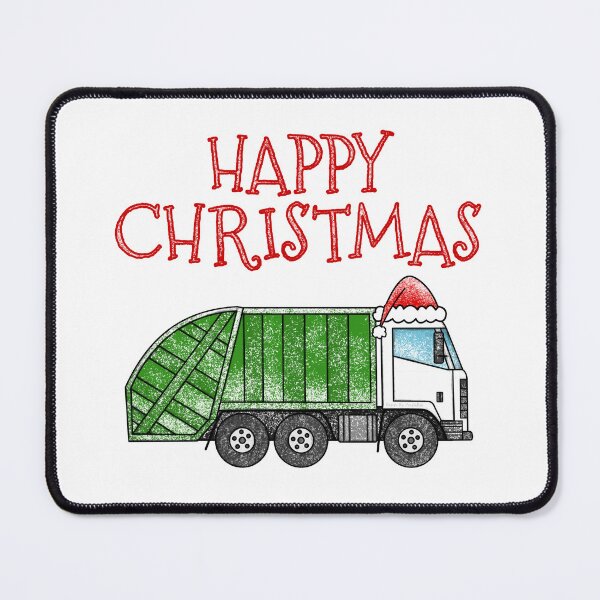 Item preview, Christmas Garbage Truck, Bin Lorry Xmas Funny designed and sold by doodlerob.