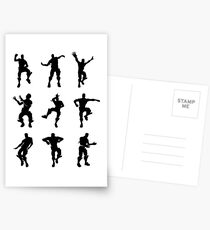 Fortnite Dances - small Postcards
