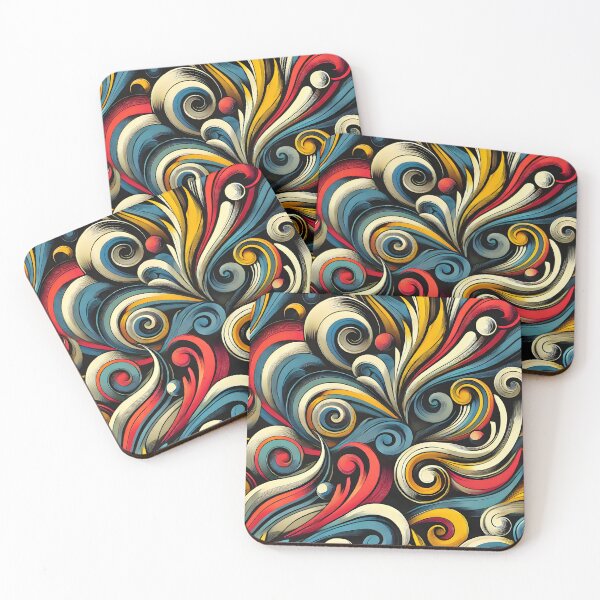 Item preview, Vibrant Swirl Symphony designed and sold by ThinkIDEA.