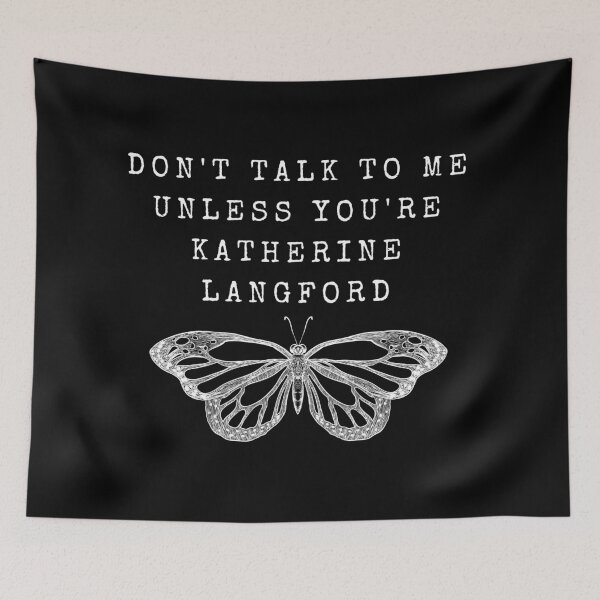 Item preview, Don't Talk - Katherine Langford -13RW (White) designed and sold by JStuartArt.