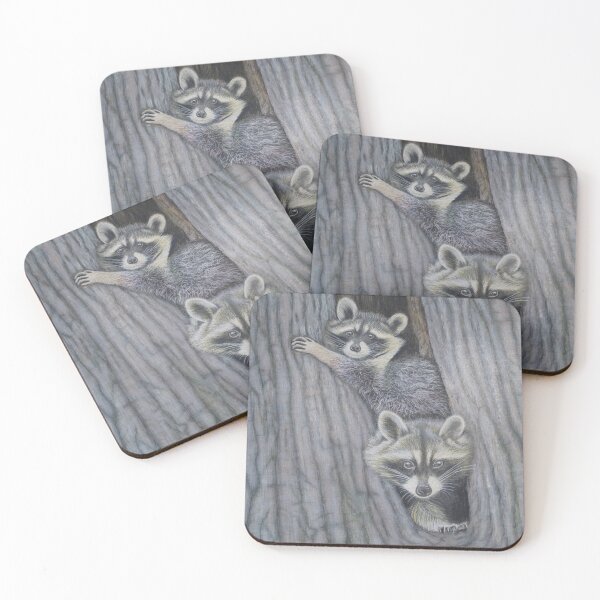 Item preview, JBA-Raccoon Hideout designed and sold by JoanBeaudryART.