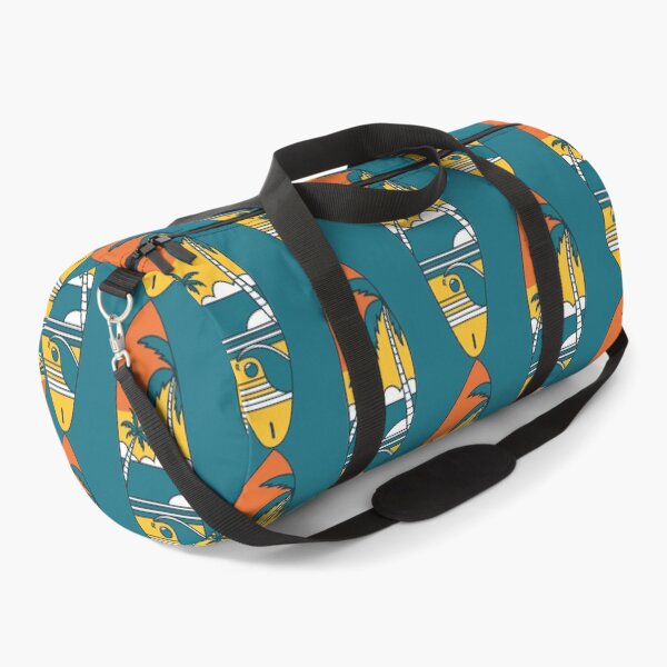 Item preview, Sunset Palms and Waves – Retro Surfboard Vibe designed and sold by Tuczykson.