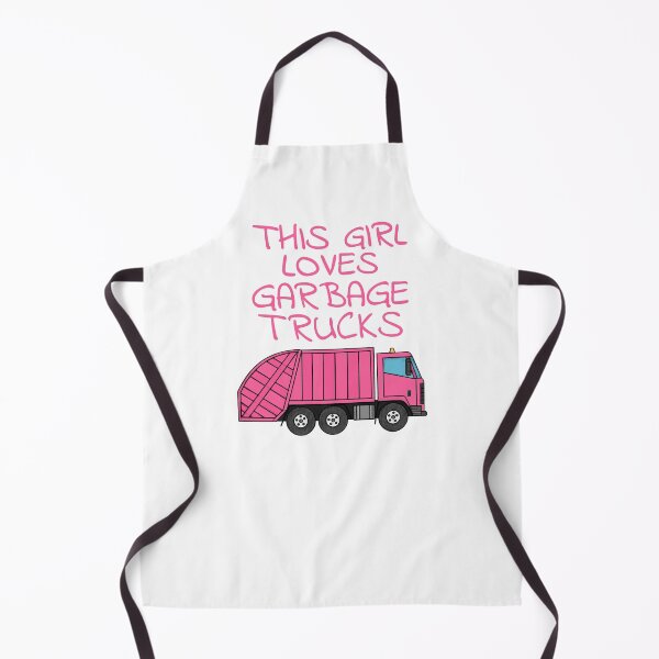 Item preview, This Girl Loves Garbage Trucks designed and sold by doodlerob.