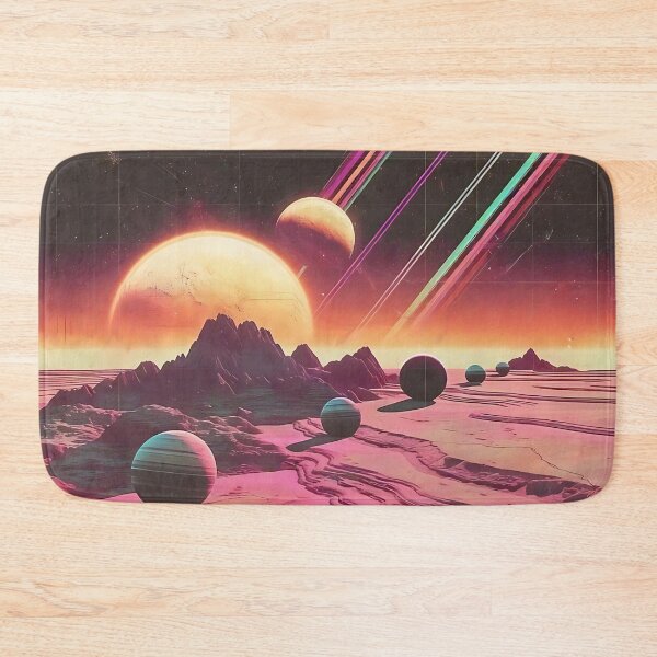 Item preview, Retro Sci Fi Landscape designed and sold by muskitt.