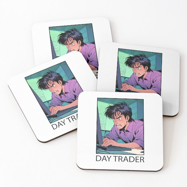 Item preview, Stressed daytrader designed and sold by NordicBadger.