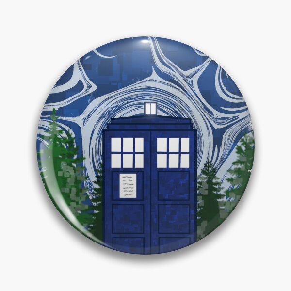 Item preview, Police box in Winter designed and sold by gibbondragon.