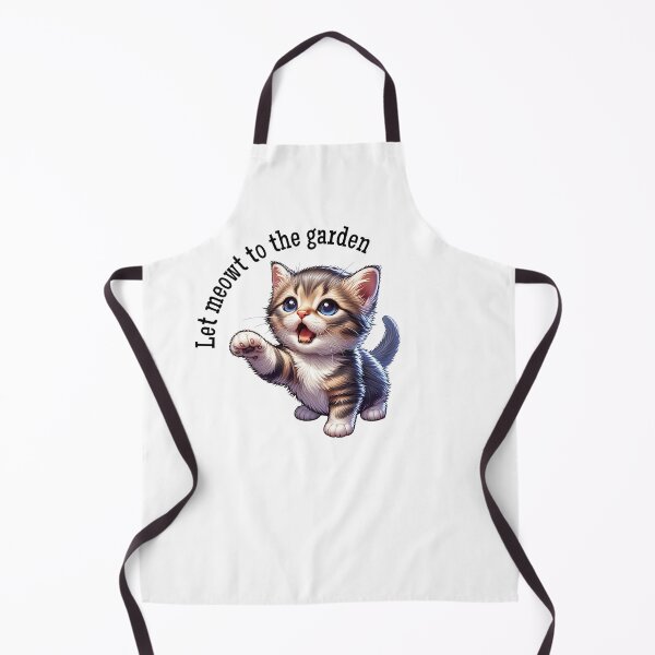 Item preview, Let meowt to the garden designed and sold by absurditeestore.