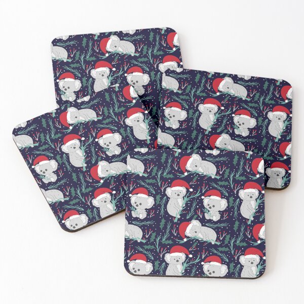Item preview, cuddly koala Christmas  designed and sold by mitalim.