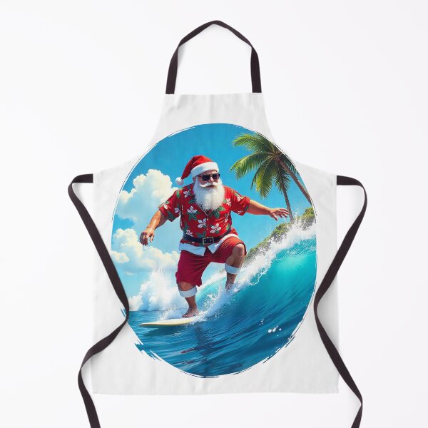 Item preview, Summer Santa Surfing designed and sold by inkadventure.