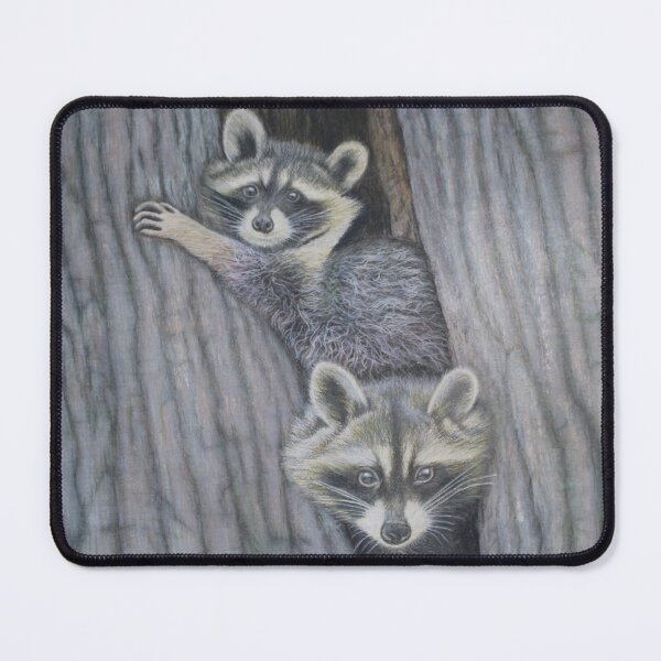 Item preview, JBA-Raccoon Hideout II designed and sold by JoanBeaudryART.