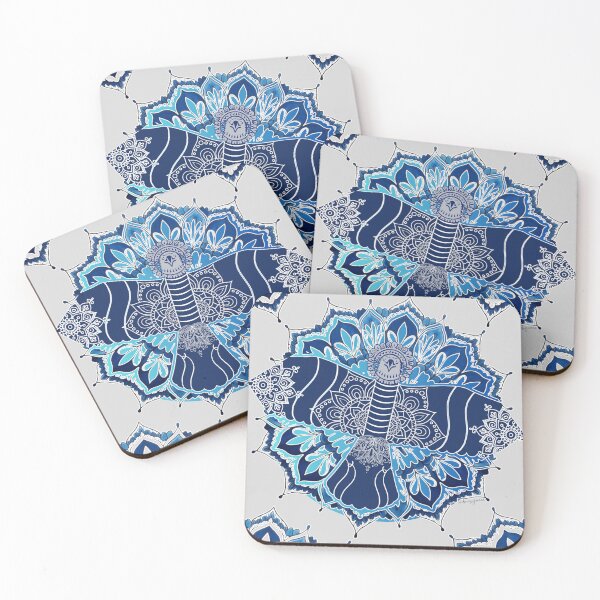 Item preview, Winter Wings Mandala designed and sold by donebyreena.