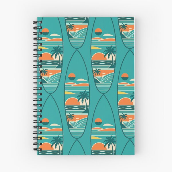 Item preview, Tropical Wave – Sunset Surfboard Dream designed and sold by Tuczykson.