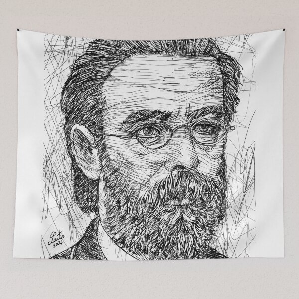 Item preview, BEDRICH SMETANA ink portrait designed and sold by lautir.