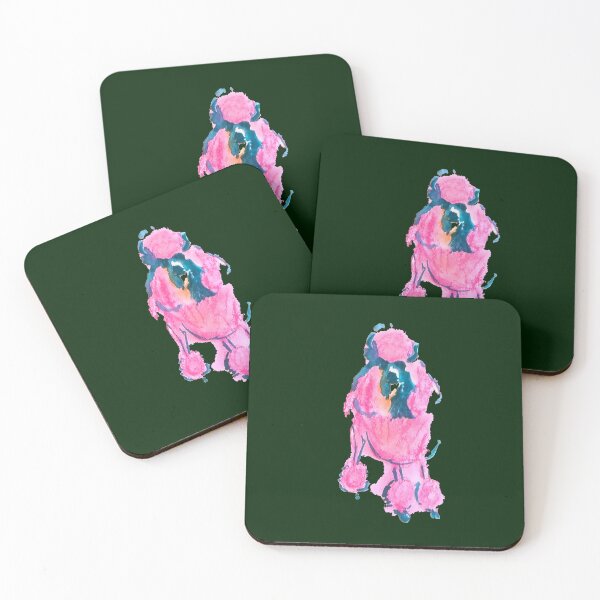 Item preview, Poodle on Green designed and sold by StudioKaufmann.
