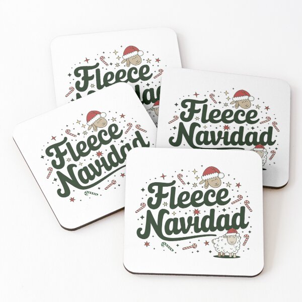 Item preview, Candy Cane Stars Fleece Navidad Festivity designed and sold by Furbulous Faces.