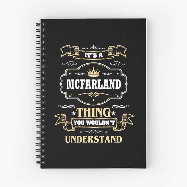Item preview, It Is A Mcfarland Thing You Wouldn't Understand Mcfarland Name Shirt designed and sold by GensBarlow.