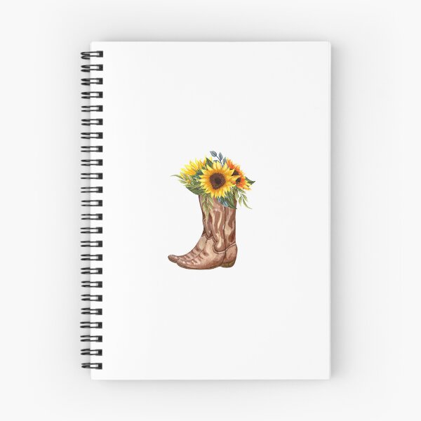 Item preview, Cowboy Boot with Sunflowers  designed and sold by Brianna McGill.