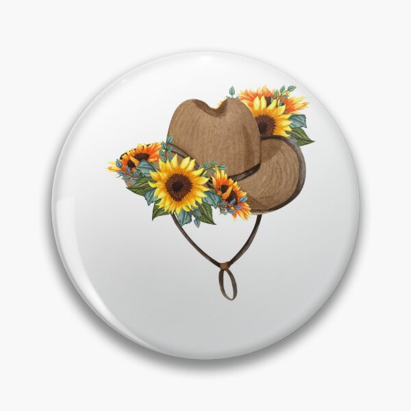 Item preview, Cowboy Hat with Sunflowers  designed and sold by Brianna McGill.